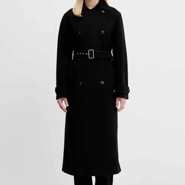 HUGO Παλτό από μείγμα μαλλιού HUGO Bashinah