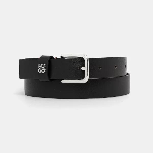 HUGO Δερμάτινη ζώνη HUGO Bashinah