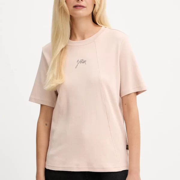 G-Star Βαμβακερό μπλουζάκι G-Star Back embro