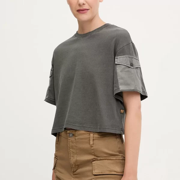 G-Star Βαμβακερό μπλουζάκι G-Star Back embro