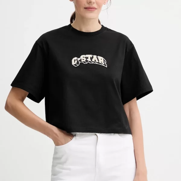 G-Star Βαμβακερό μπλουζάκι G-Star Back embro