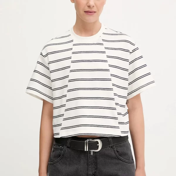 G-Star Βαμβακερό μπλουζάκι G-Star 0 Back embro