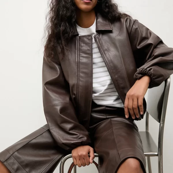 Δερμάτινο μπουφάν Answear.LAB RAYA