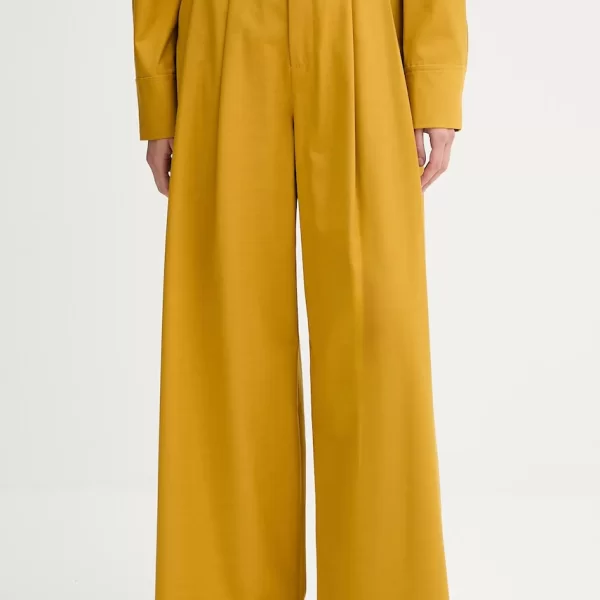 Παντελόνι από μείγμα μαλλιού ISABELLE BLANCHE