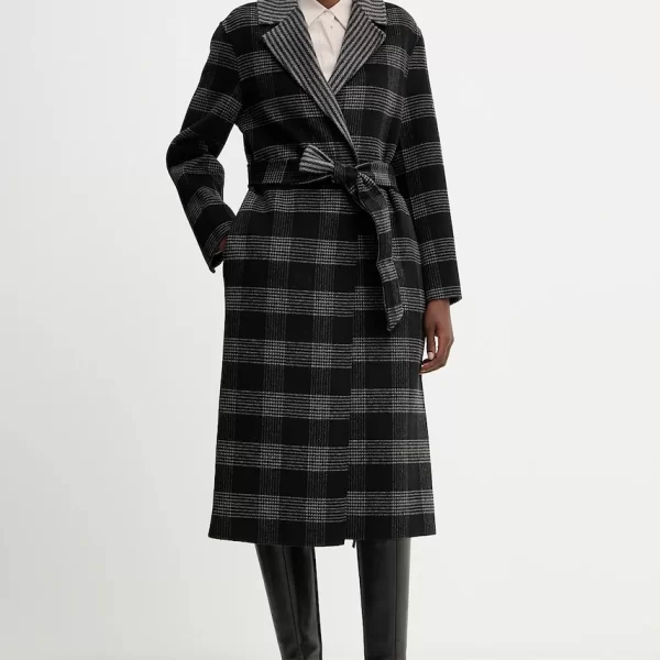 TWINSET Διπλής όψης παλτό με μαλλί Twinset