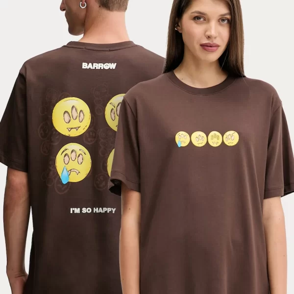 Barrow Βαμβακερό μπλουζάκι Barrow