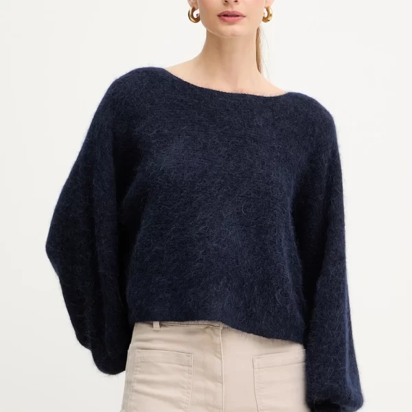 Πουλόβερ με προσθήκη μαλλιού Marella