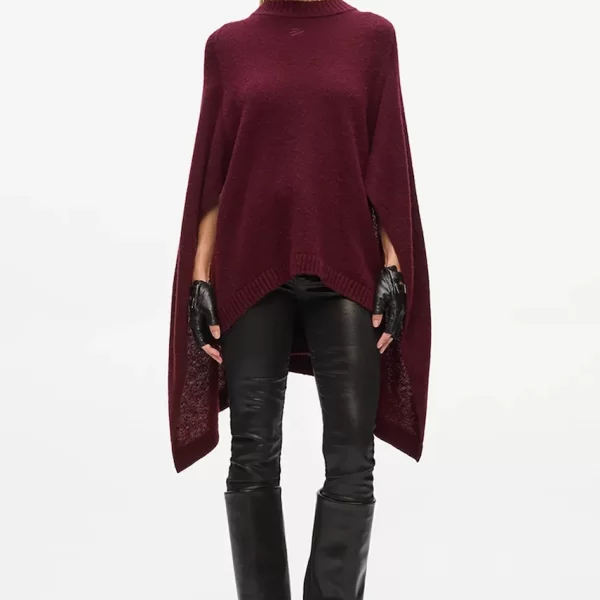 Μάλλινο πόντσο Karl Lagerfeld