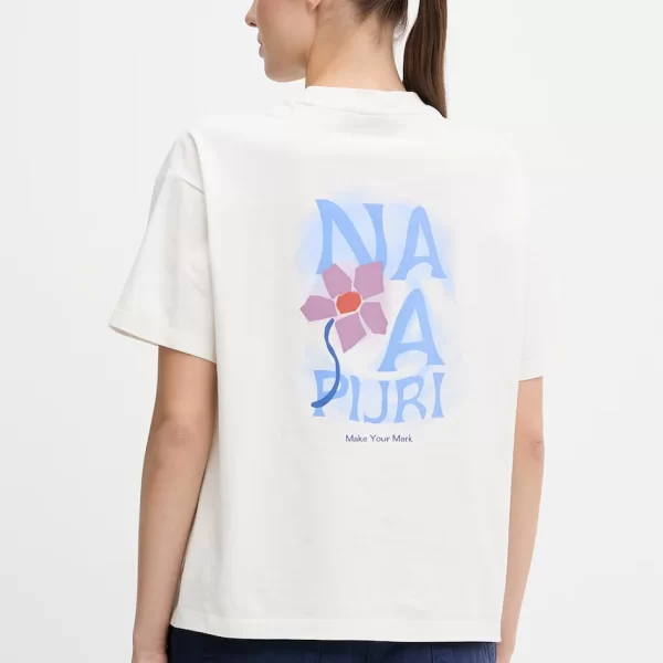 Napapijri Βαμβακερό μπλουζάκι Napapijri ILIANA