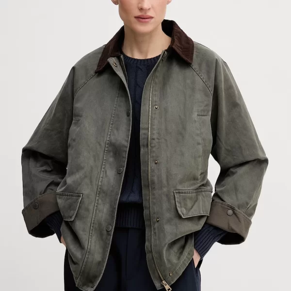 Μπουφάν U.S. Polo Assn. WAXED STYLE SHORT