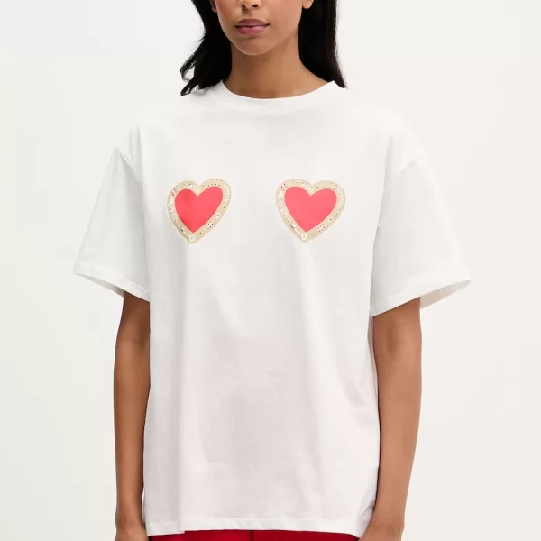 Βαμβακερό μπλουζάκι Never Fully Dressed