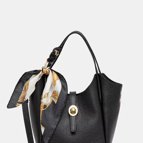 Answear Lab Δερμάτινη τσάντα Answear.LAB