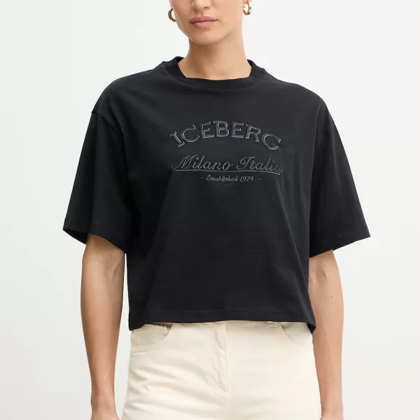 ICEBERG Βαμβακερό μπλουζάκι Iceberg