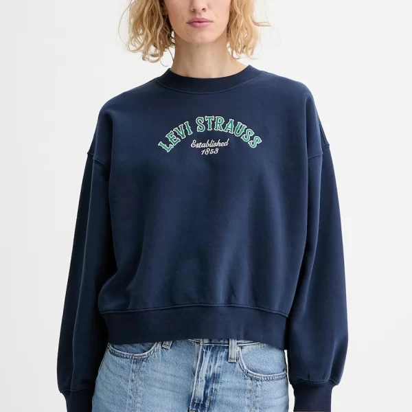 Μπλούζα Levi's GR VINTAGE BOXY CREW