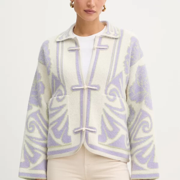 Ζακέτα με προσθήκη αλπακά Forte Forte