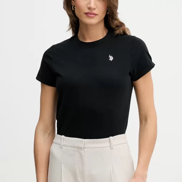 Βαμβακερό μπλουζάκι U.S. Polo Assn. CREW NECK