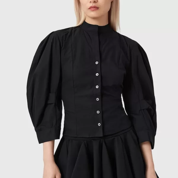 Βαμβακερό πουκάμισο AllSaints MAUD