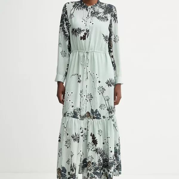 MUNTHE Φόρεμα με προσθήκη μεταξιού MUNTHE BERNADETTE