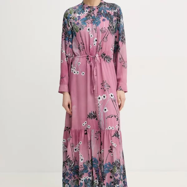 MUNTHE Φόρεμα με προσθήκη μεταξιού MUNTHE BERNADETTE