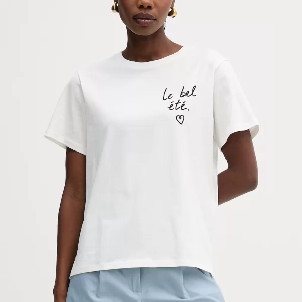 WEEKEND MAX MARA Βαμβακερό μπλουζάκι Weekend Max Mara BORA