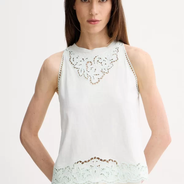 TWINSET Βαμβακερό τοπ Twinset