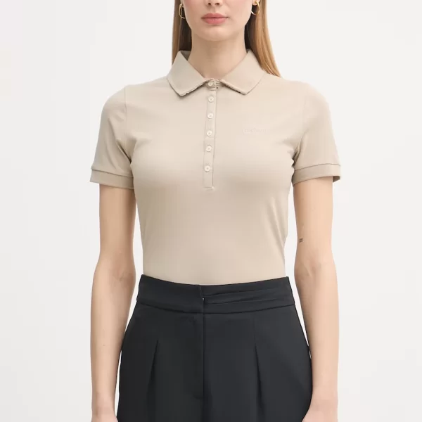 Barbour Πόλο γυναικείο βαμβακερό με ελαστάν