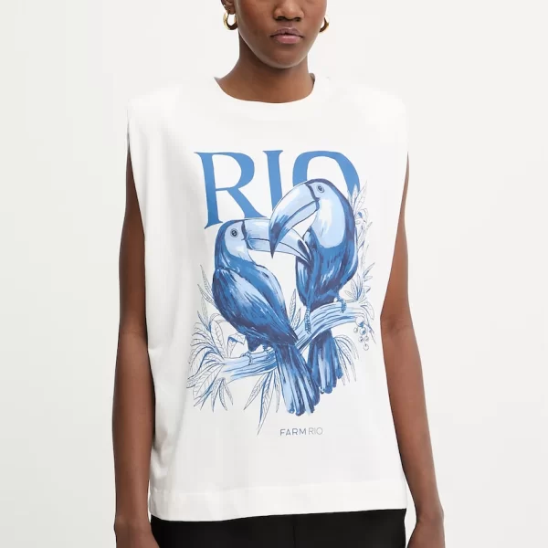 Βαμβακερό τοπ Farm Rio