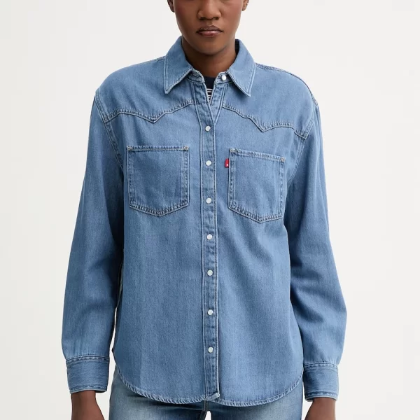 Levi's Τζιν πουκάμισο Levi's TEODORA WESTERN
