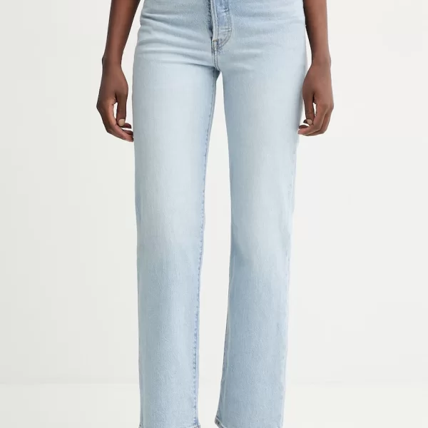 Τζιν παντελόνι Levi's RIBCAGE STRAIGHT ANKLE