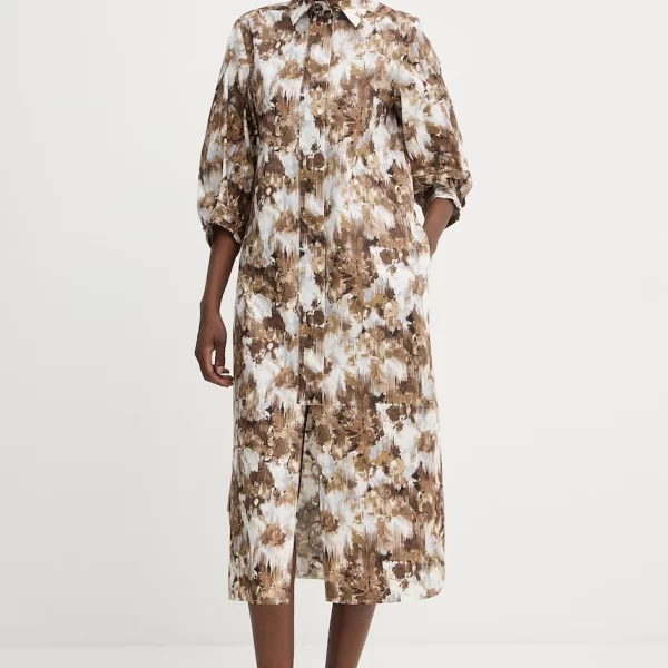 MM by Max Mara Βαμβακερό φόρεμα MM by Max Mara FALDA