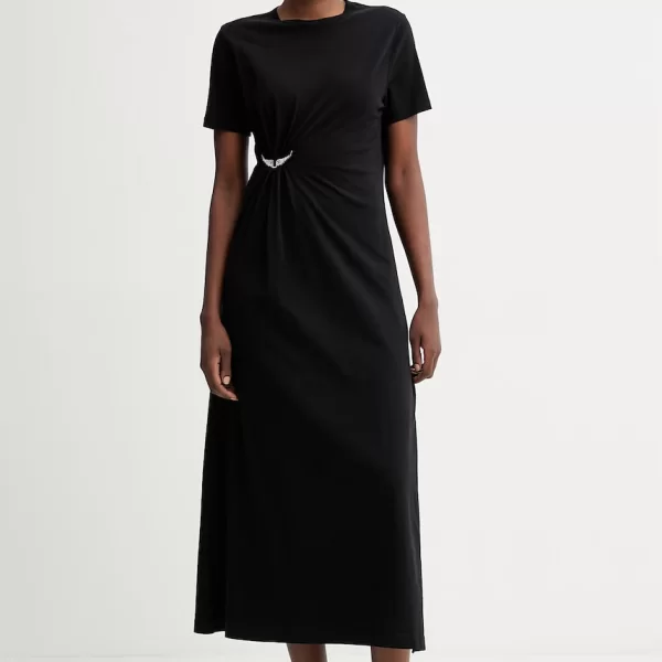 Zadig & Voltaire Βαμβακερό φόρεμα ZADIG&VOLTAIRE