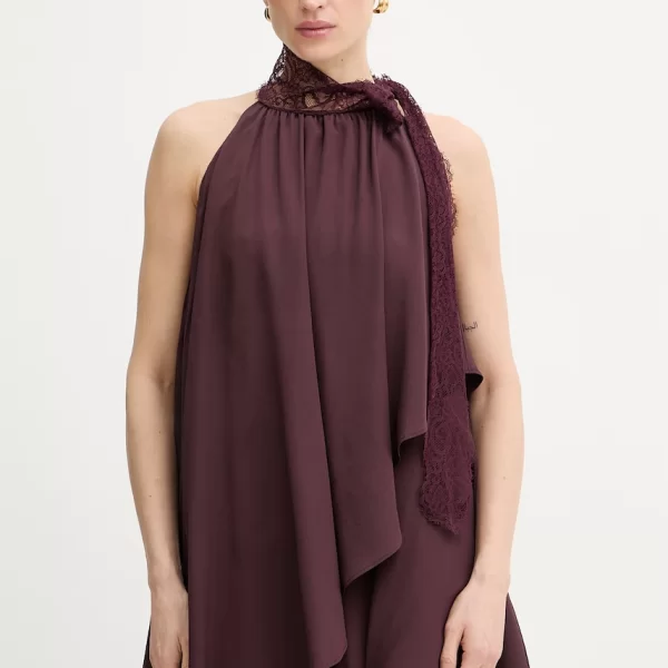 Φόρεμα με προσθήκη μεταξιού Pinko