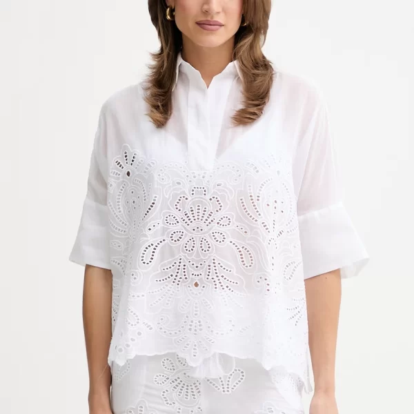 Βαμβακερή μπλούζα Ermanno Firenze