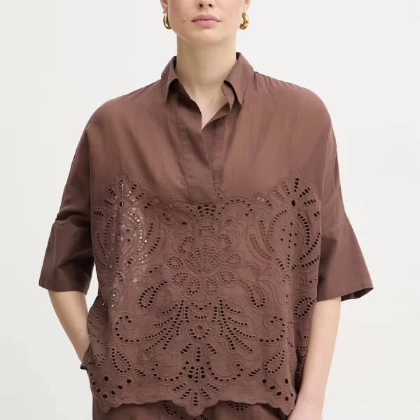 Βαμβακερή μπλούζα Ermanno Firenze