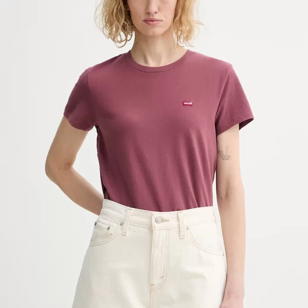 Levi's Βαμβακερό μπλουζάκι Levi's PERFECT