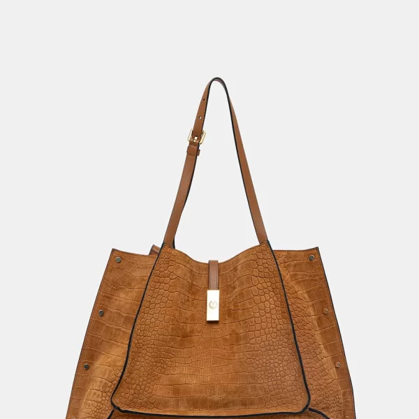 Pollini Δερμάτινη τσάντα Pollini