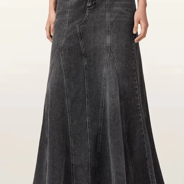 Τζιν φούστα AllSaints ALMA