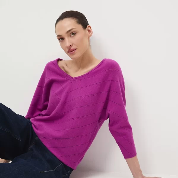 Medicine Medicine Πουλόβερ γυναικείο διάτρητο