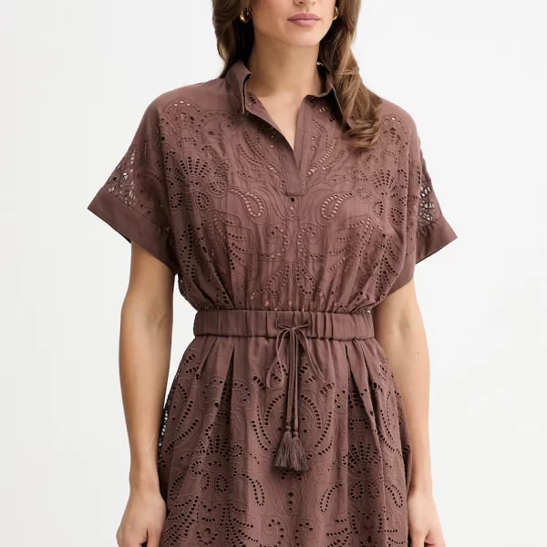 Βαμβακερό φόρεμα Ermanno Firenze