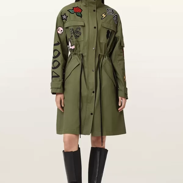 Βαμβακερό παρκά AllSaints ARIAA