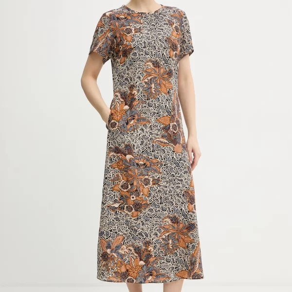 Μεταξωτό φόρεμα Weekend Max Mara CRESPO