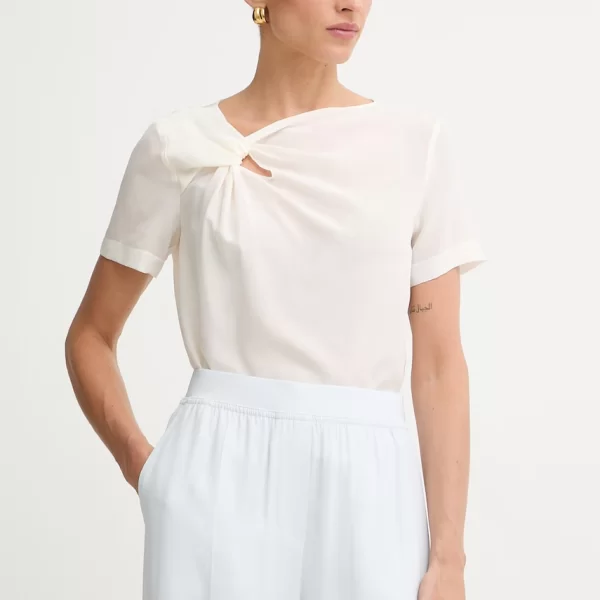 Patrizia Pepe Μεταξωτή μπλούζα Patrizia Pepe