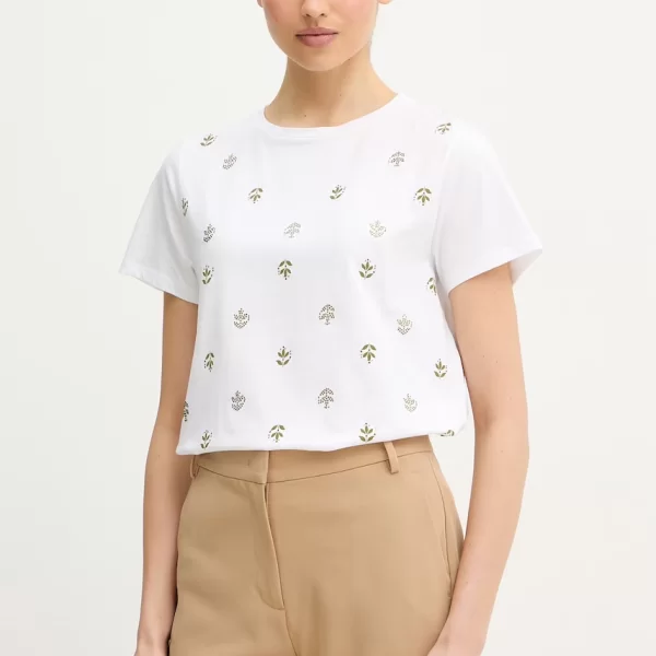 Βαμβακερό μπλουζάκι Marella Emme by Marella