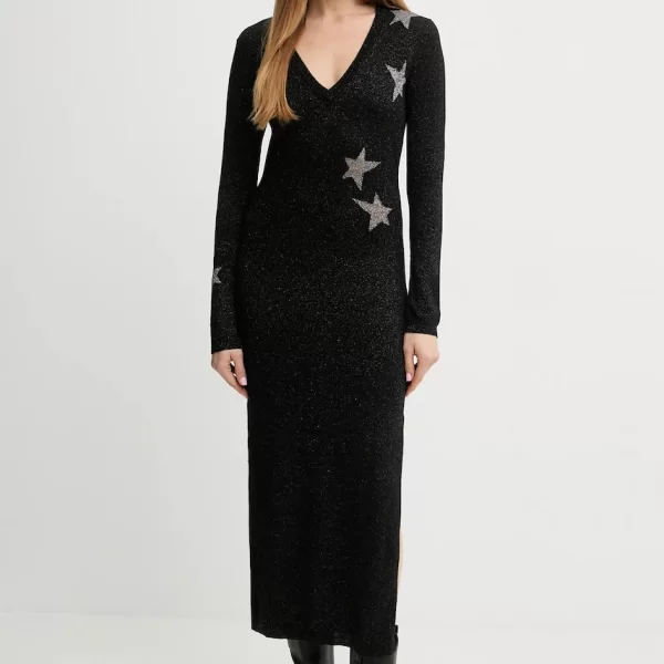 Zadig & Voltaire Φόρεμα με προσθήκη μαλλιού ZADIG&VOLTAIRE