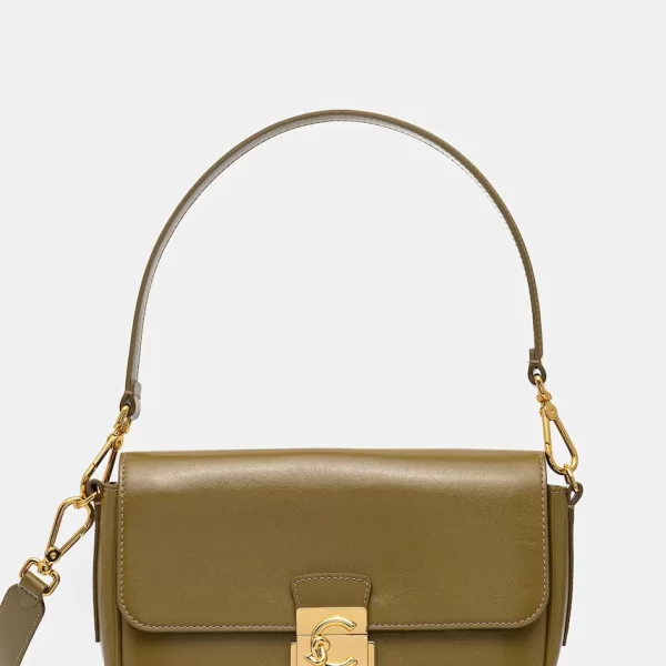 Δερμάτινη τσάντα Coccinelle C-ME LOCK