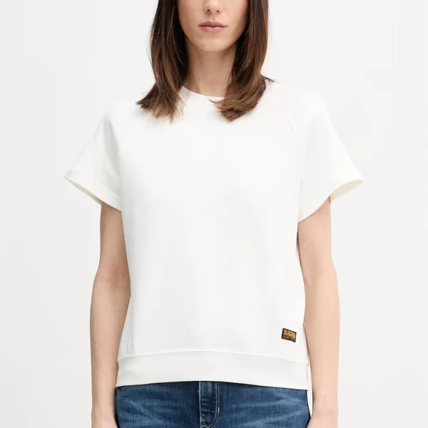 G-Star Βαμβακερό μπλουζάκι G-Star Raglan