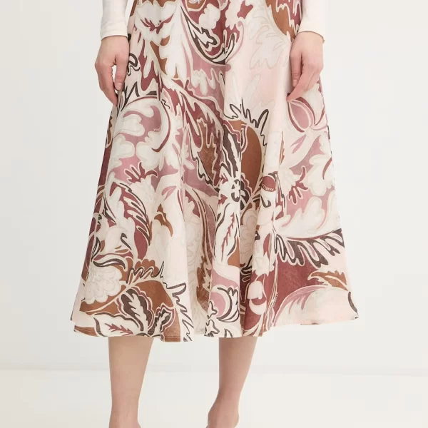 Λινή φούστα Marella OSPITE