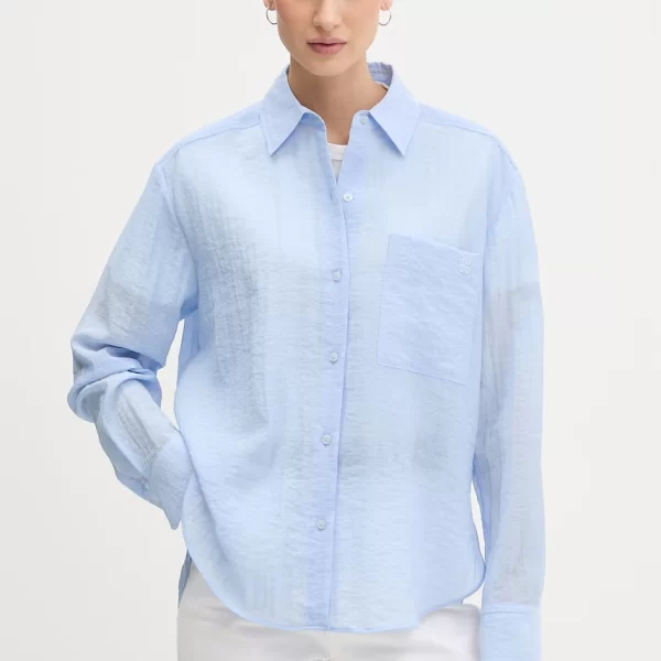 HUGO πουκάμισο γυναικείο με βισκόζη