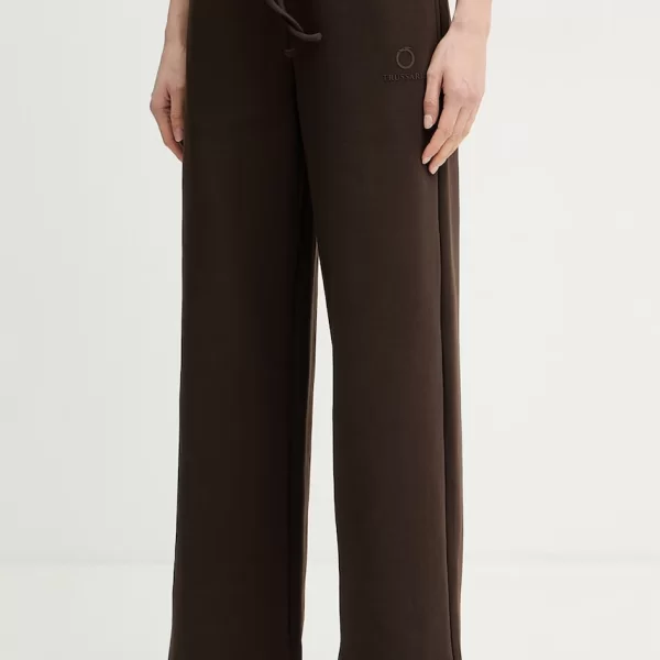 Trussardi Trussardi Παντελόνι επίσημο γυναικείο βαμβακερό