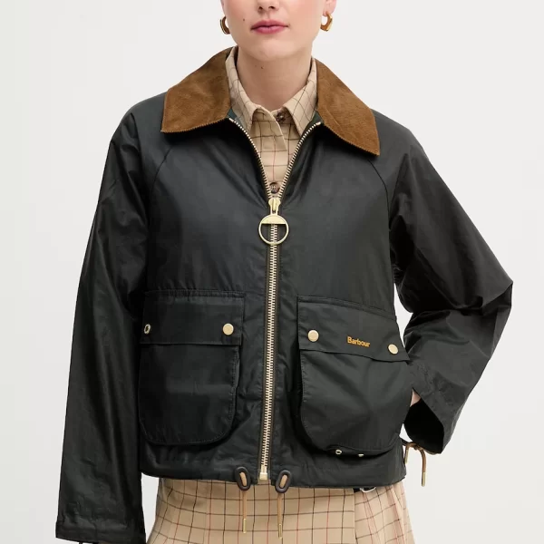 Βαμβακερό μπουφάν Barbour Marron
